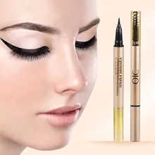 Черный Лучший водостойкий жидкий карандаш для глаз с высоким пигментом, стойкий макияж, подводка для глаз, Профессиональная подводка для глаз