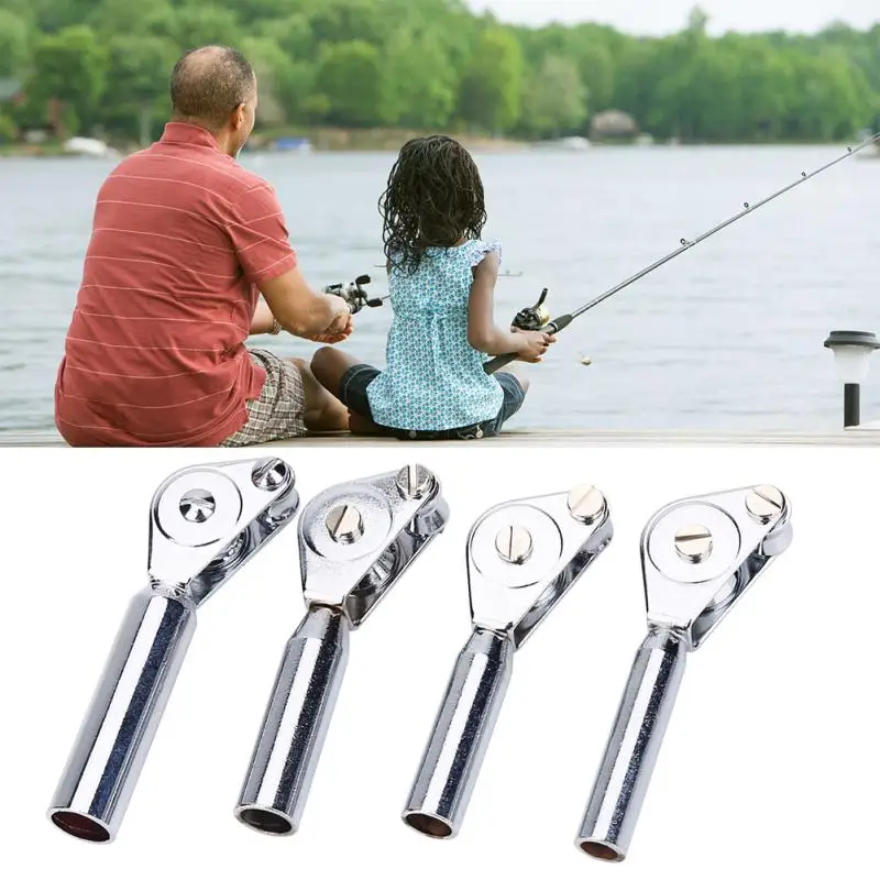

1Pcs Fishing Guides Eye Fishing Rod Guides Tip Repair Kit DIY Eye Rings Stainless Steel Fishing Spinning Rod Guide #15