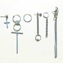 6 шт./компл. V серьги DNA корейские серьги Длинные мужские Bangtan мальчики V DNA серьги гвоздики для женщин мужчин аксессуары для альбомов Kpop