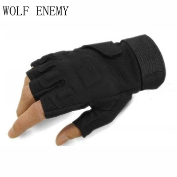 

Hell Usa Special Forces Tactical Gloves Slip Outdoor Men Fighting Half- Finger Gloves
