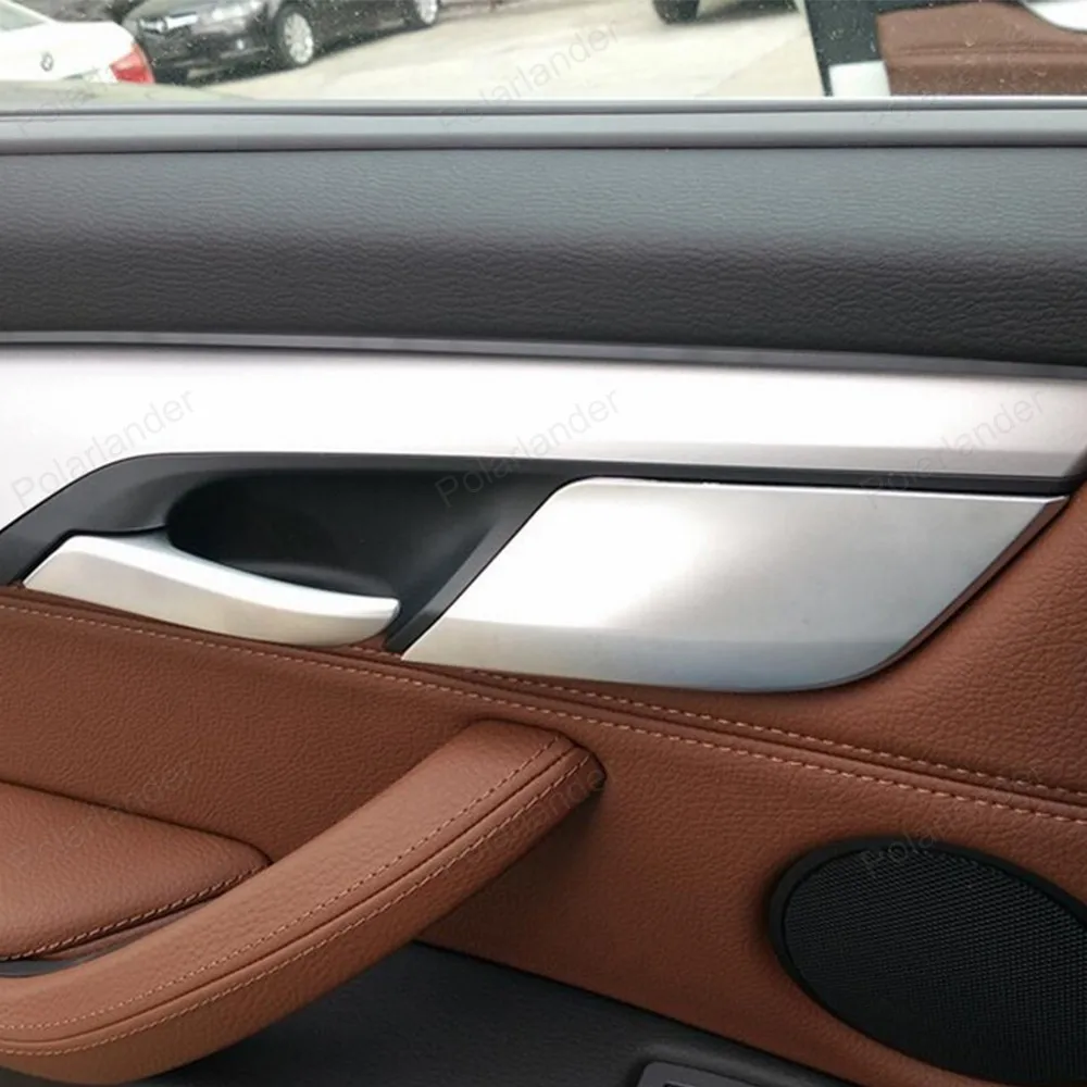 4pcs/lot Car Interior Molding ABS Chrome Inner Door Handle Doorknob