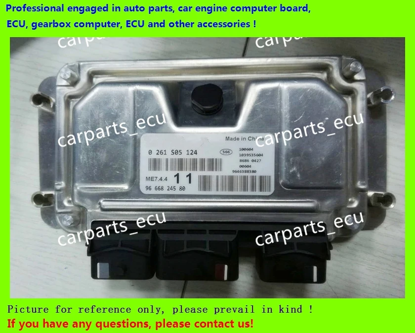 

For car engine computer board/ME7.8.8/ME17 ECU/Electronic Control Unit/Dongfeng Citroen /0261S05124/9666824580