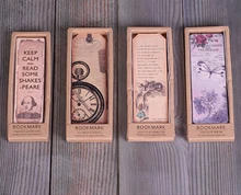 

Vintage Bookmark Paper Book Marks,Keep calm,European Retro Bookmark