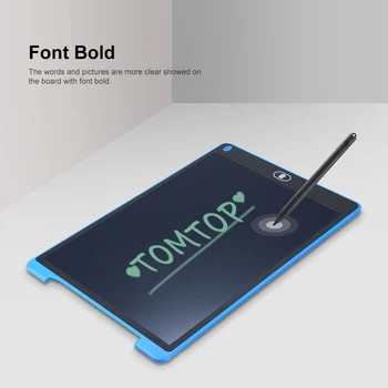 

8.5 Inch Drawing TabletLCD Portable Digital Pad Writing Notepad Electronic Graphic Board Notes Reminder Font Bold with pen