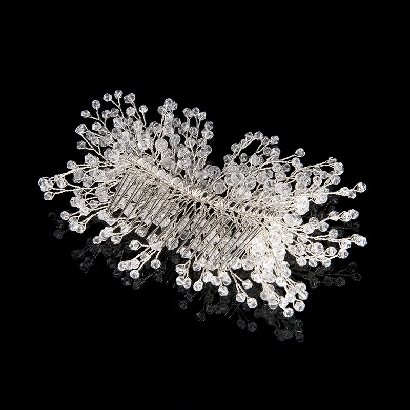 Hair Comb Crystal Beads (1)