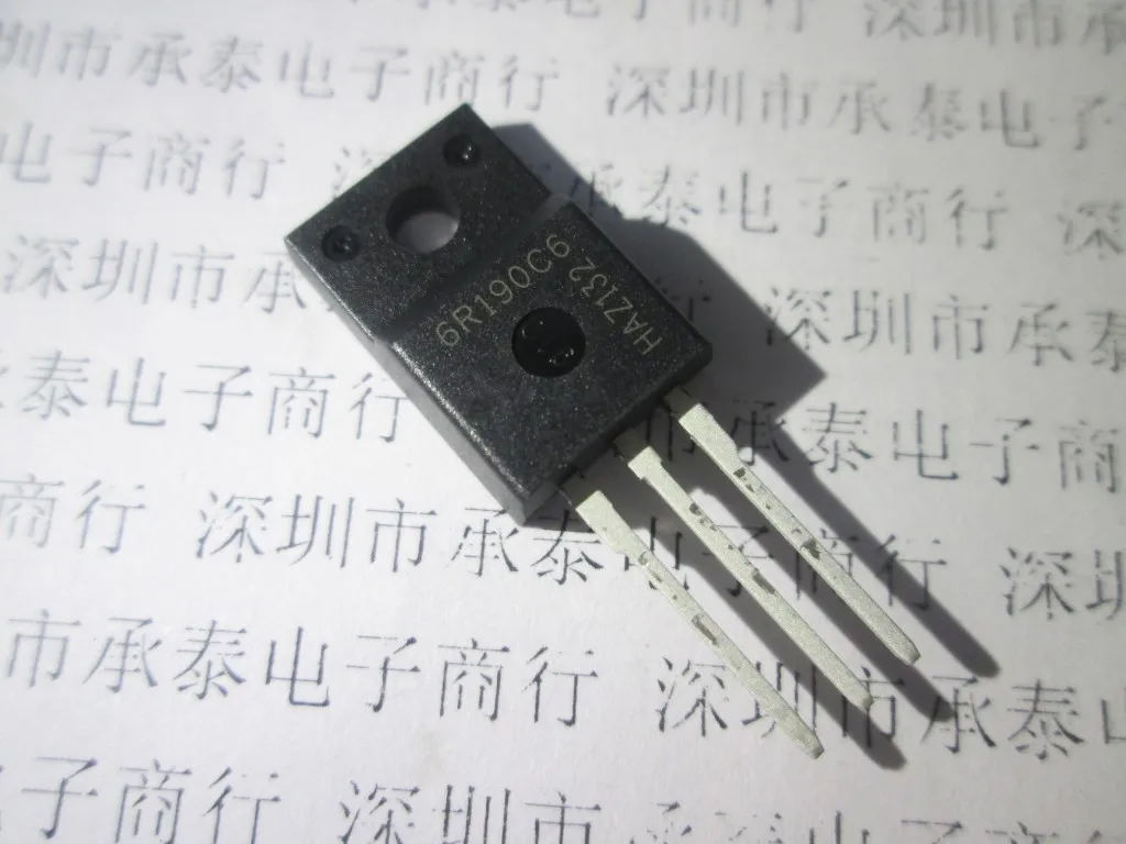 

10pcs/lot 6R190C6 IPA60R190C6 TO220F In Stock