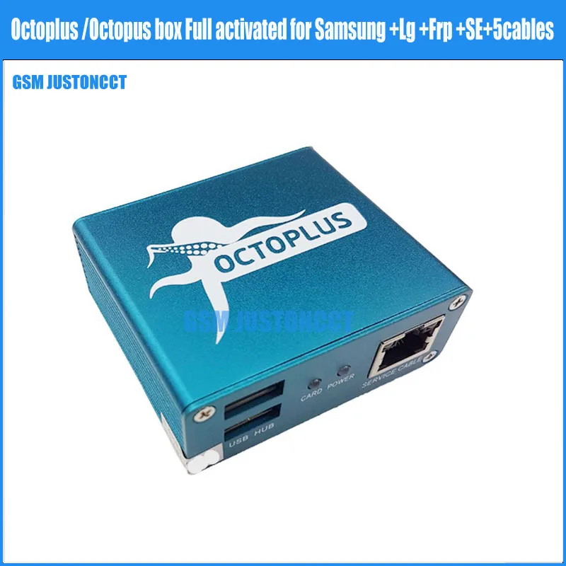 Octoplus/octopus Box + Frp + Se Actived для samsung + Lg + 5 кабелей (optimus Cable) + + Бесплатная быстрая доставка