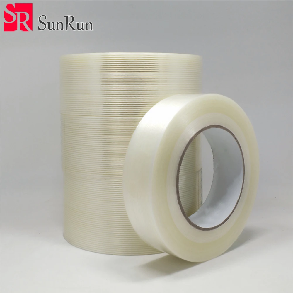 Material Handling Filament Tape Glass Fibre Reinforced Fabric Tape
