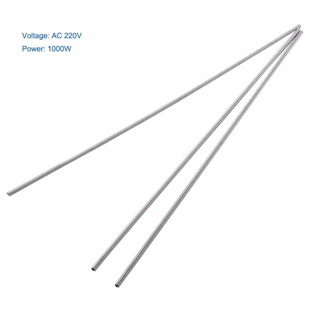 

3Pcs/Set 220V 1000W Kiln Furnace Heating Element High Resistance Coils Wire Restring Coil Heater Coil Kit