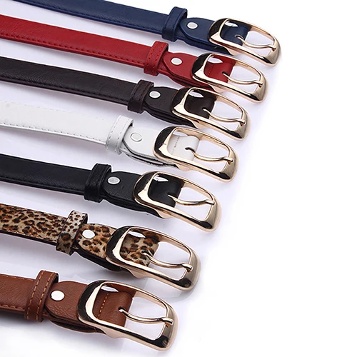 New Women's Fashion Waist Belt Brand All-match Faux Leather Belts Casual Waistband Strap