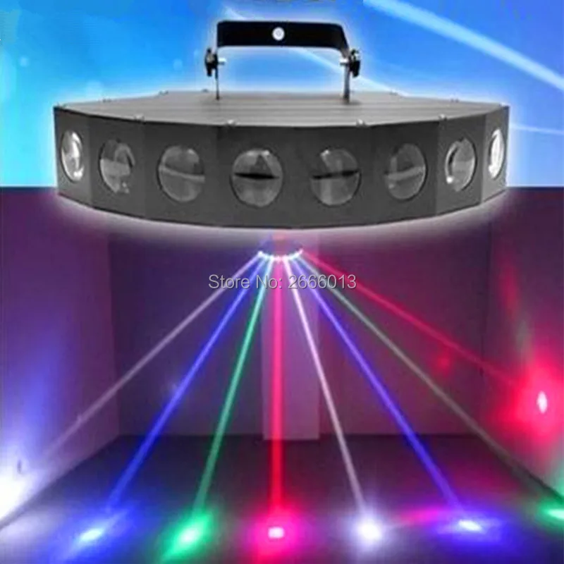 

Niugul RGBW LED Eight-Beam Fan Beam Light,Colorful 8X10W LED Scan Stage Effect Lighting,LED DJ Scanning Beam Effect Disco Lights