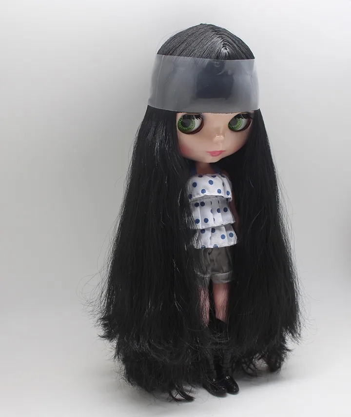 Обнаженная фигурку куклы(черные волосы