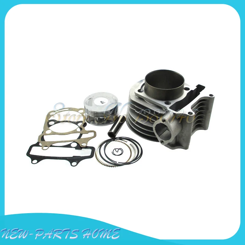 180cc цилиндр 61 мм комплект с большим отверстием для GY6 125cc 150cc 1P52QMI 1P57QMJ двигатель