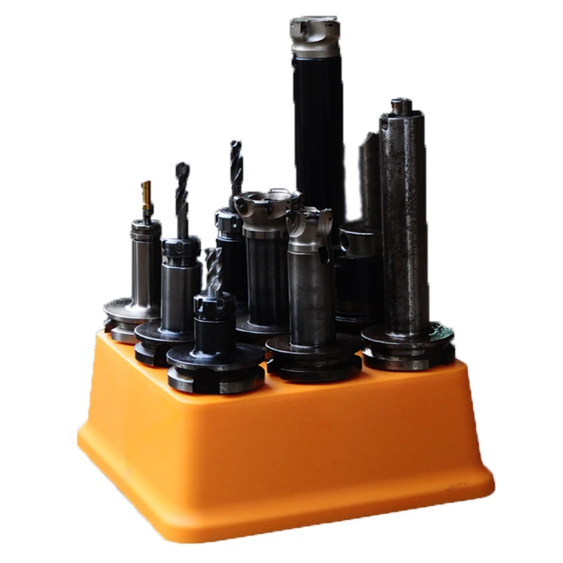 Saves time to find 16 Hole Orange Almencla BT30 BT40 BT50 Tool Holder Storage Box PP Plastic Box for CNC Parts Saves Space for You Saves time to find 16 Hole Orange Almencla BT30 BT40 BT50 Tool Holder Storage Box PP Plastic Box for CNC Parts Saves Space for You