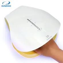 Лак для ногтей сушилка машина двойной свет ногтей лампа Светодиодный УФ 48 Вт ногтей УФ лампа 30 S/60 S быстрая сушка ногтей и ногти