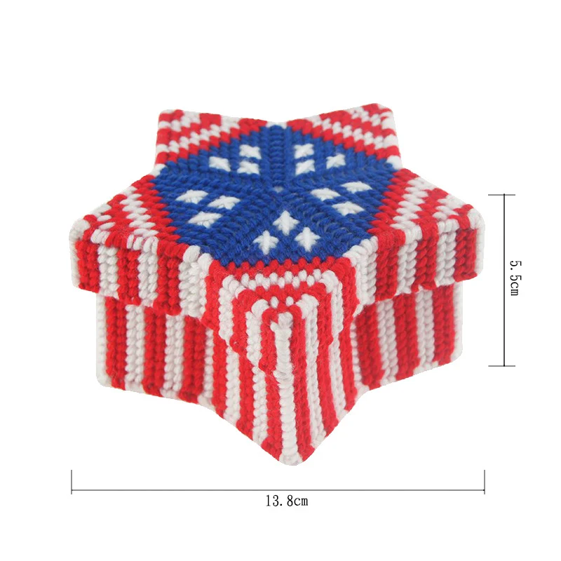 Вышивка хранения bagDIY 3D крестиком, был сокращен, коробка для хранения, шкатулка, китайский вышивка крестиком Z02