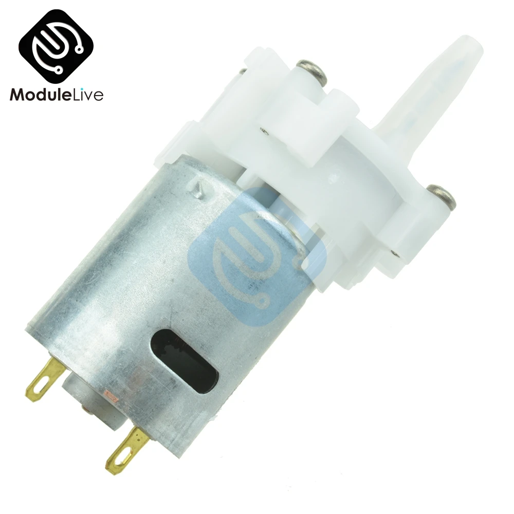 DC 3 12V Мини водяная шестерня грунтовка RS 360SH Шестеренчатый распылитель насосный