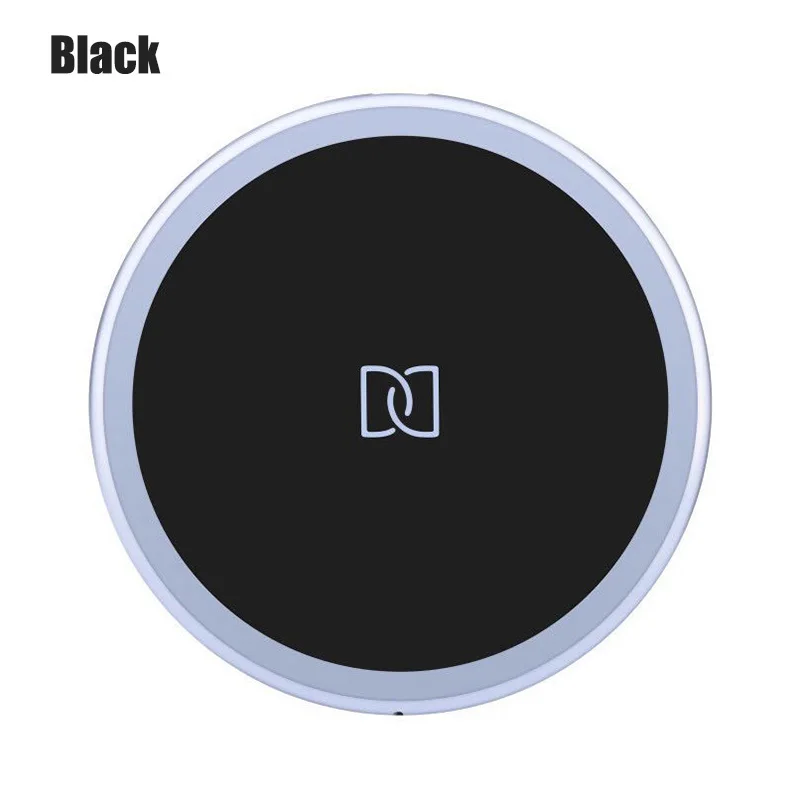 KOC3499B_1_Qi Wireless Charger for iPhone X8 Fast Wireless Charging pad for Samsung S9S9+ S8 Note 9 9+ 8 Zinc Alloy Wireless Charger