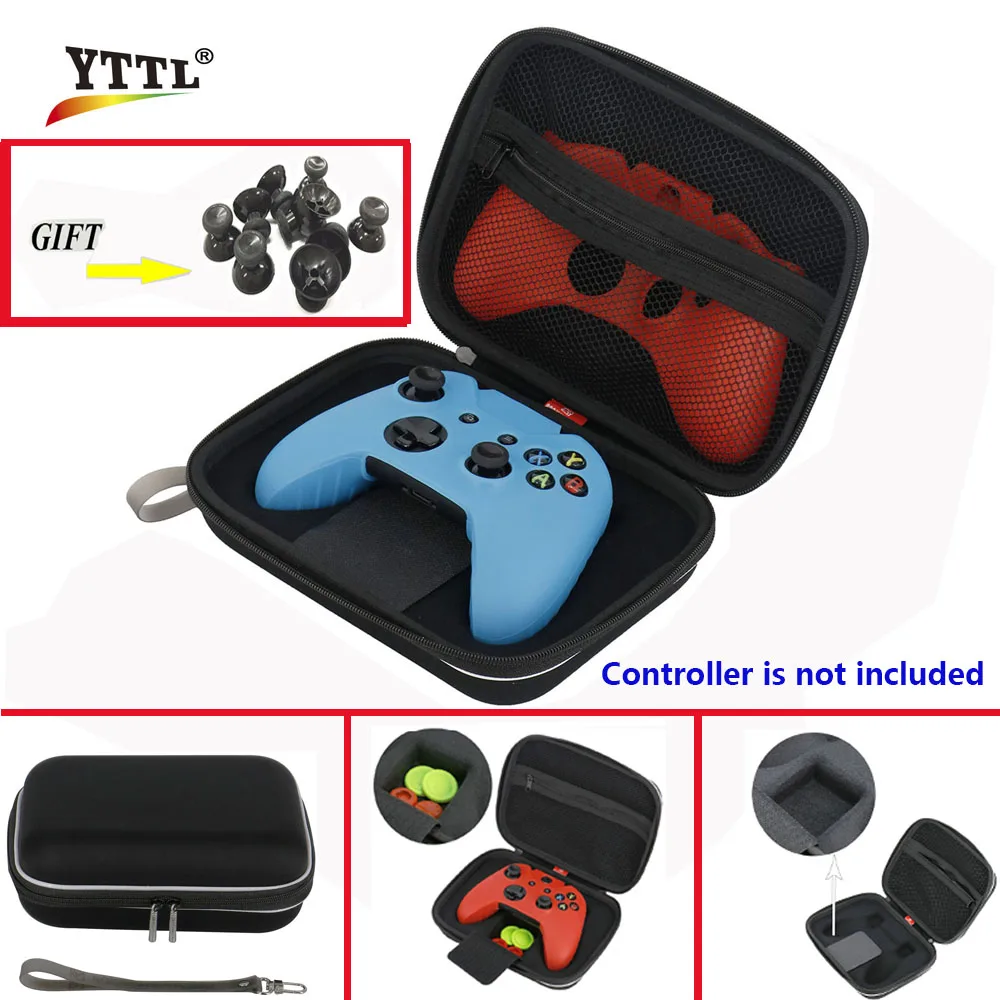 YTTL ударопрочный большой игровой чехол для XBOX ONE 6 шт. аналоговый джойстик хранения