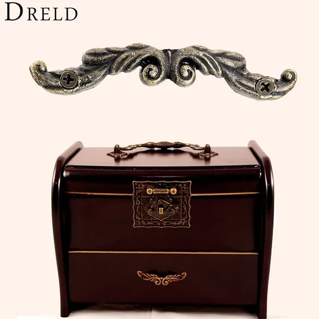 10pc Antique Drawer Pull Jewelry Box Handle Little Box Pull Handle