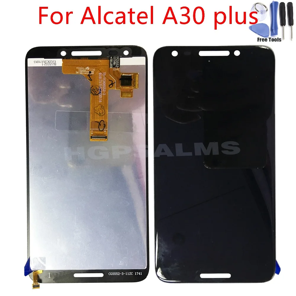 

Tested One By One LCD Display For Alcatel A30 plus MT6738 LCD Display Touch Screen Assembly