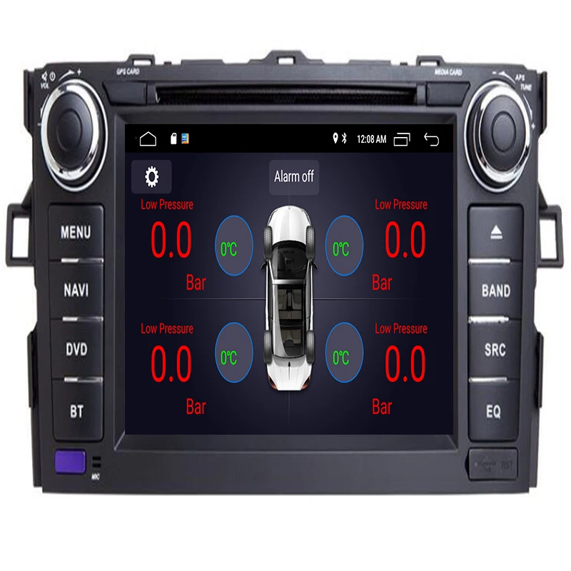 Cheap 2 Din Car Radio GPS Android 9.0 8 CORE Car DVD Player For Toyota Corolla /AURIS/Altis/2012 2013 Tape Recorder Stereo FM Wifi 4G 4