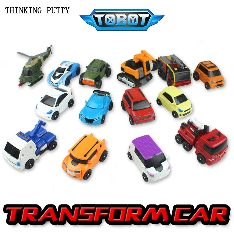 Tobot Brothers 1 2 поколения деформация мобилизация игрушки автомобиля модель для детей