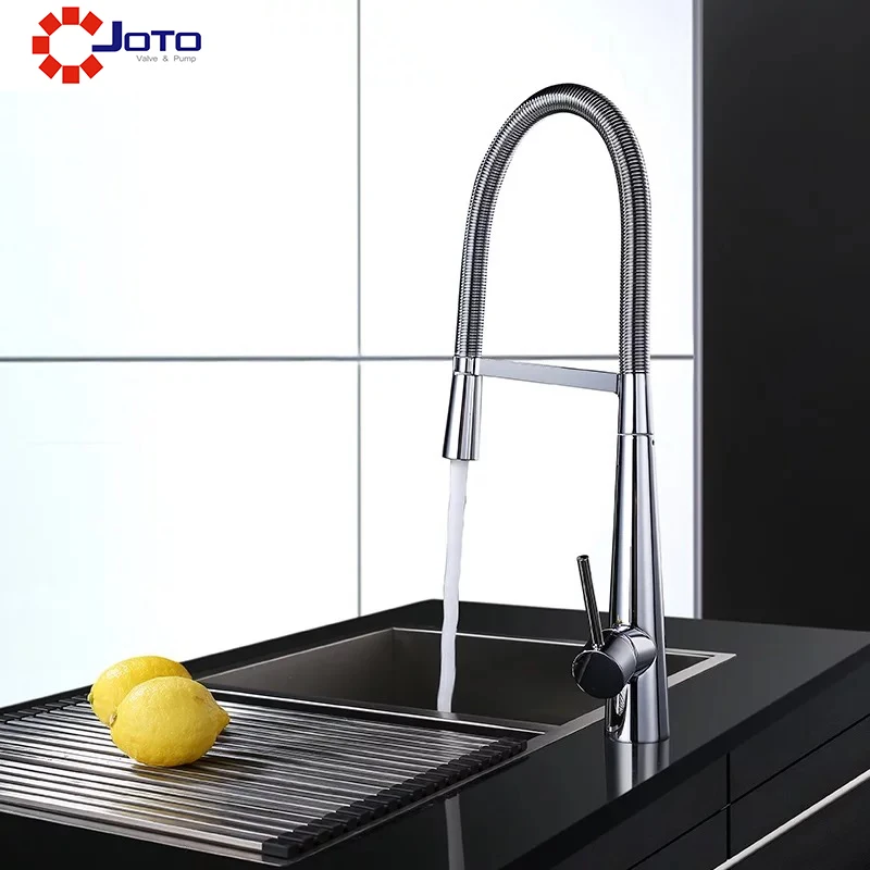 

Good Quality Copper Kitchen Spring Rotating Faucet