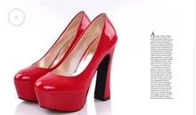 Hot Anime de ONE PIECE Boa Hancock Cosplay Zapatos Rojos Zapatos de tacón alto Bombea 3 Colores Cualquier Tamaño Libre gratis NUEVO