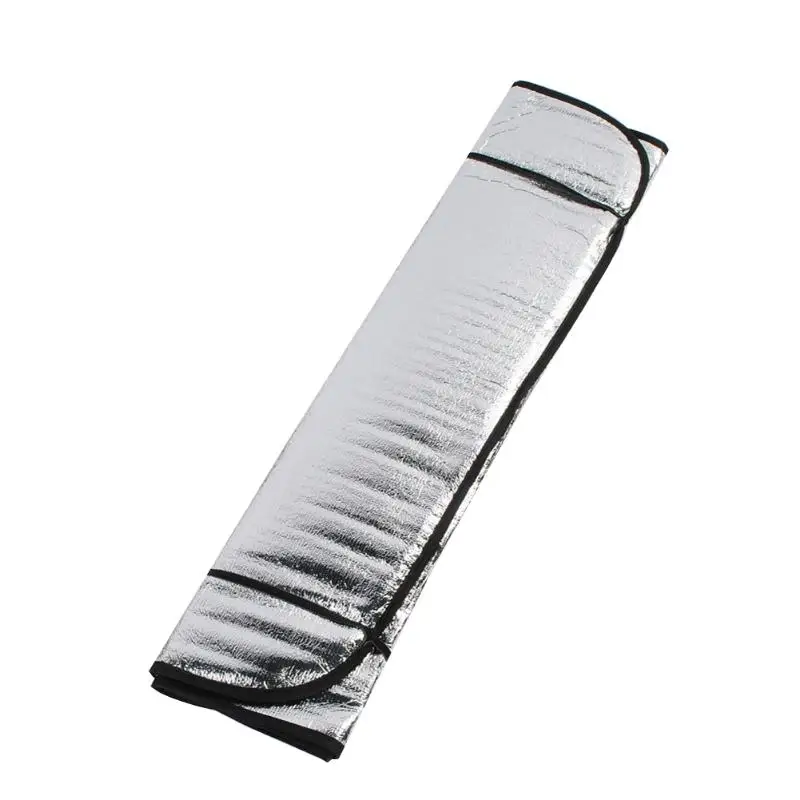 130x60cm Foil Car Window Cover Auto Windshield Heat Sun Shade Visor Cover Front Sunshade UV Protect Film Foam