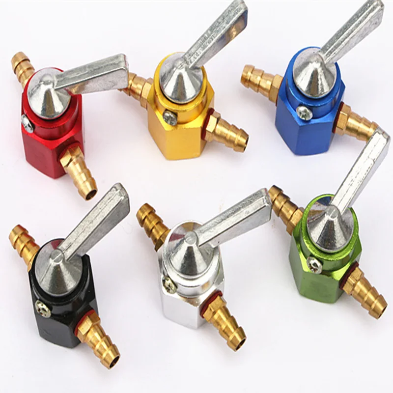 

Motorcycle Gasoline Fuel Tank Inline Hose Cut Closed Off Valve Switch 6mm Compatible Zuma Quad ATV WWO66