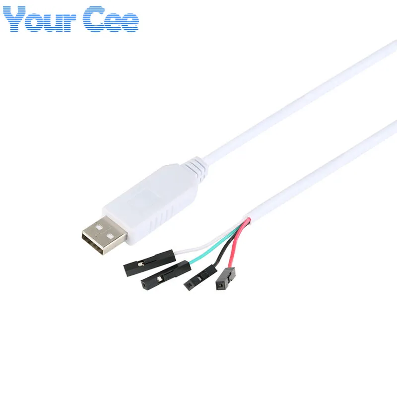 Cable de descarga USB a RS485 CH340, Cable de datos, línea de comunicación 485, convertidor de 1 metro para Arduino