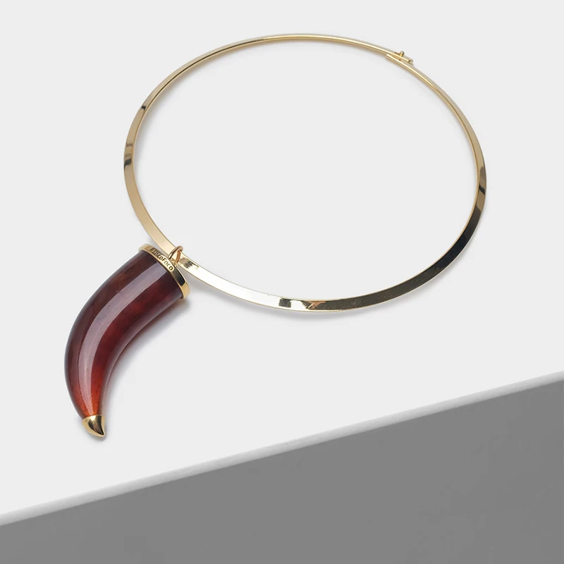 Модное ожерелье из смолы с дизайном в виде животного Amorita boutique|Колье| |
