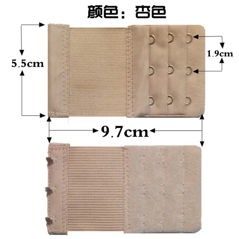 3 шт./лот регулируемые эластичные бюстгальтеры хорошего качества удлинитель ремня застежки белье аксессуары для бюстгальтера