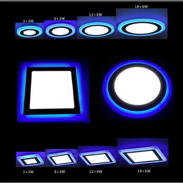 Дизайн, круглая панельный локальный светодиодный светильник 6 Вт 9 Вт 16 Вт 24 Вт 3 модели СВЕТОДИОДНЫЙ панельный светильник AC85-265V встраиваемые потолочные панельные светильники CE ROHS