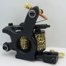 10 шт/лот профессиональная Литая железная для татуировок машина 10 Обертывания Катушки из нержавеющей стали татуировки тела искусства Ружья Катушки машины LPC-ITM-7024-2B