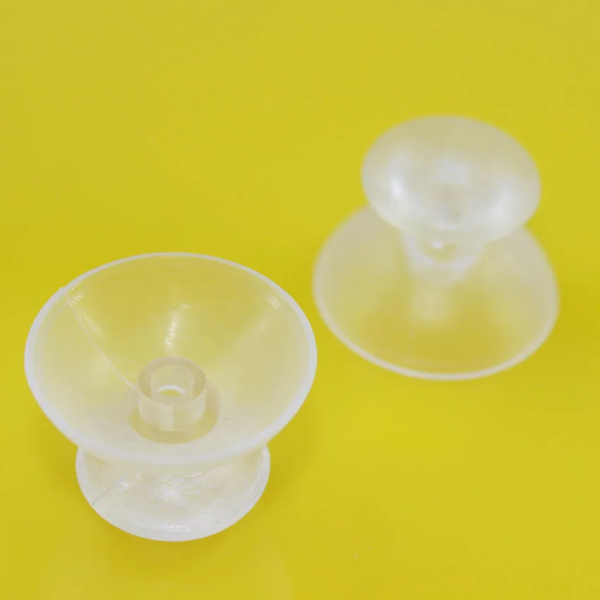 

2 PCS Clear Rubber Plastic ThumbSticks for Sony ps3 console shell
