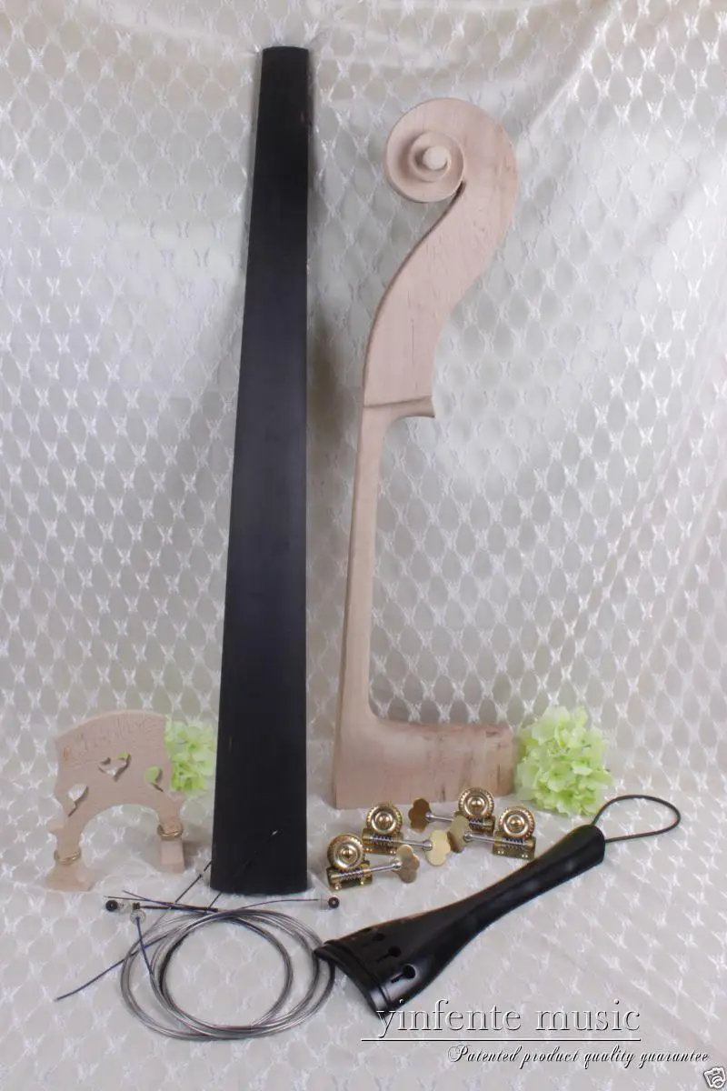 Double Bass Parts,bass Neck Fretboard Peg String Bridge Endpin