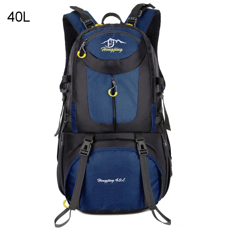 Рюкзаки 40л 50л 60л походный рюкзак сумка для отдыха на природе спортивные сумки для путешествий мужской рюкзак для альпинизма Sac De Sport mochila XA564WA - Цвет: Deep Blue  40L