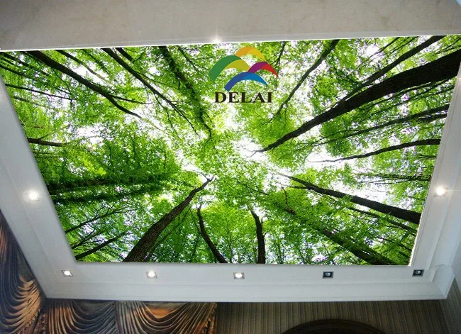 tree printing ceiling film