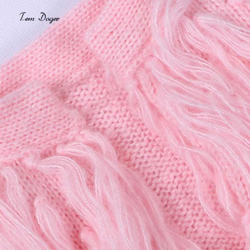 Tem Doger Baby Girl Clothes Autumn Winter Fashion Waistcoat Tassel Sleeveless Sweater Girls Manual Vest Boutique Kids Clothing (1)