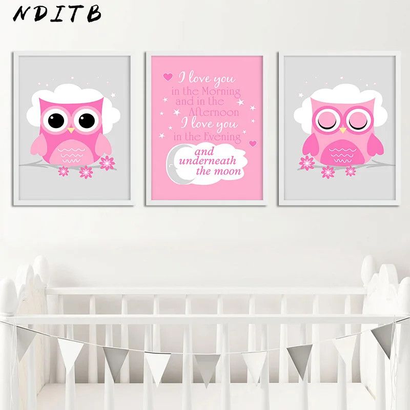 Us 2 7 53 Off Nditb Woodland Animal Owl Canvas Painting Wall Art Nursery Posters And Prints Nordic Kids Decoration Pictures Baby Bedroom Decor In Us 2 7 53 Off Nditb Woodland Animal Owl Canvas Painting Wall Art Nursery Posters And Prints Nordic Kids Decoration Pictures Baby Bedroom Decor In