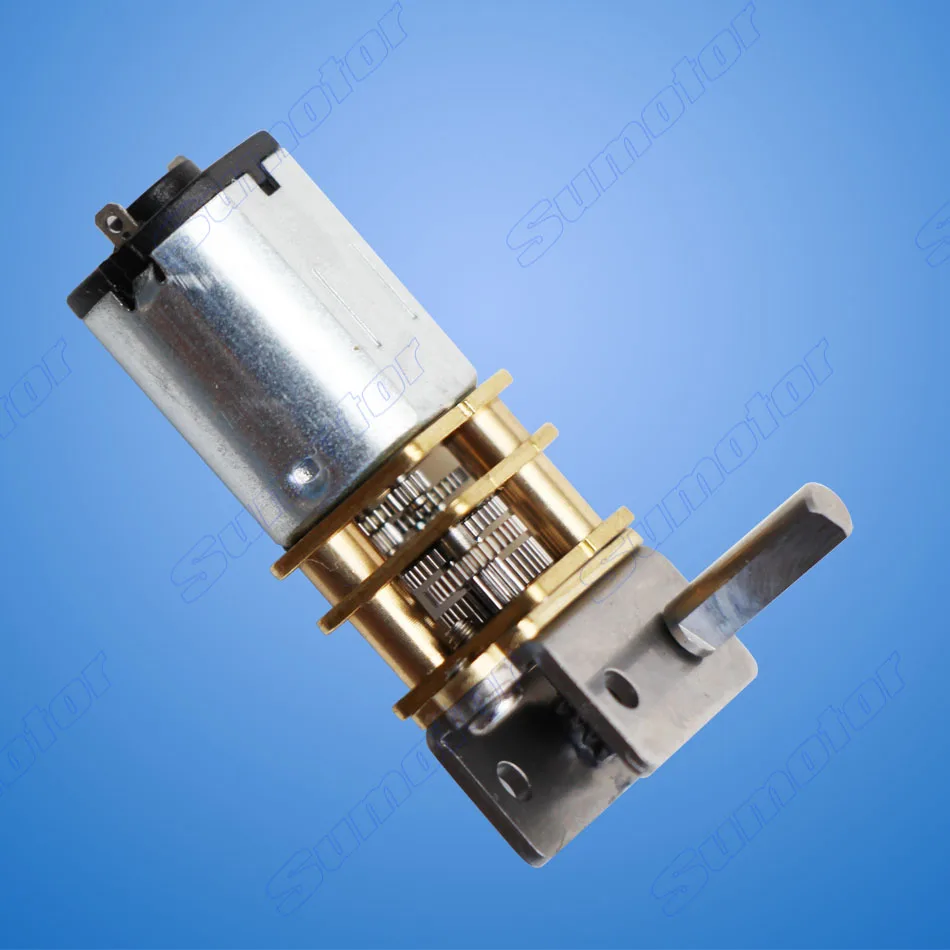 GW12GA DC 6 V 12 V أصغر دودة والعتاد موتور منخفض السرعة علبة تروس صغيرة جدا مربع عكسها الكهربائية المحرك ل الذكية سيارة روبوت قفل