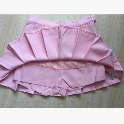 Юбка с высокой талией Летний стиль корейские кюлоты юбки костюм Harajuku юбка средней длины kawaii Милая плиссированная АА юбка - Цвет: culottesF