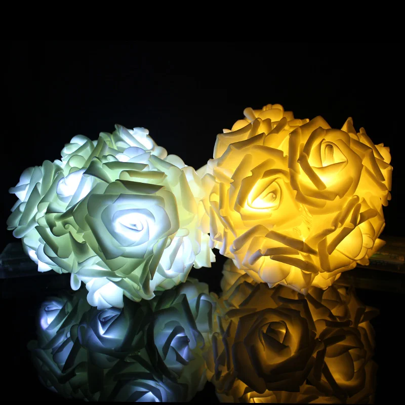 2 M 20 leds batería Powered luz De la flor De Rose Valentine Navidad fiesta De cumpleaños decoración De la boda Luces De hadas Luces De Navidad 2 M 20 leds batería Powered luz De la flor De Rose Valentine Navidad fiesta De cumpleaños decoración De la boda Luces De hadas Luces De Navidad