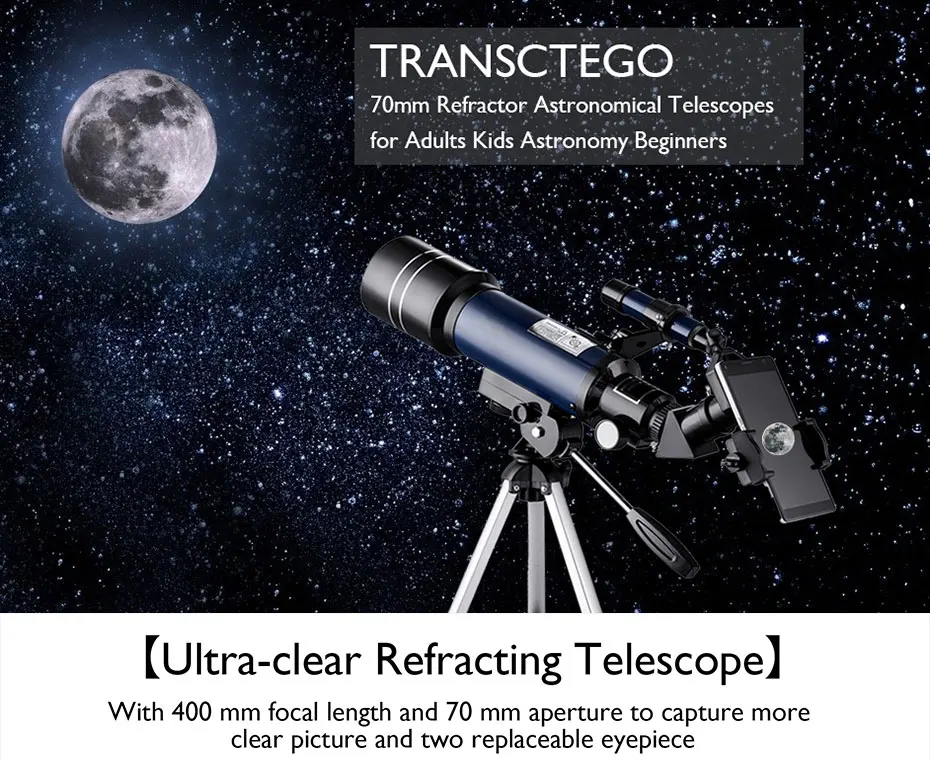 kids telescope target