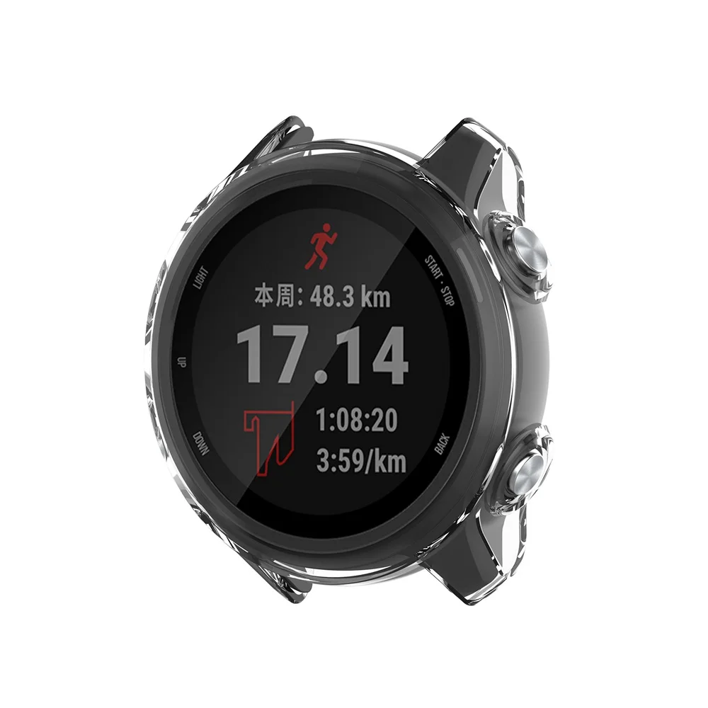 Чехол для часов Garmin Forerunner 245M / 245 TPU защитный чехол сменный противоударный