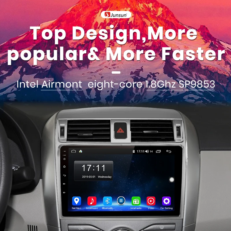 Cheap Junsun V1pro 4G+64G CarPlay Android 9.0 DSP For Toyota Corolla E140/150 2007-2013 Car Radio Multimedia Player GPS RDS 2 din dvd 1 Cheap Junsun V1pro 4G+64G CarPlay Android 9.0 DSP For Toyota Corolla E140/150 2007-2013 Car Radio Multimedia Player GPS RDS 2 din dvd 1