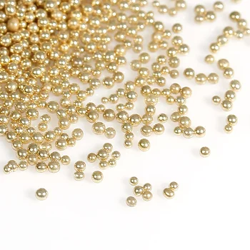 

Doreen Box hot- 100 Gram Gold color Micro Beads Embellishment 0.7mm (B10365)