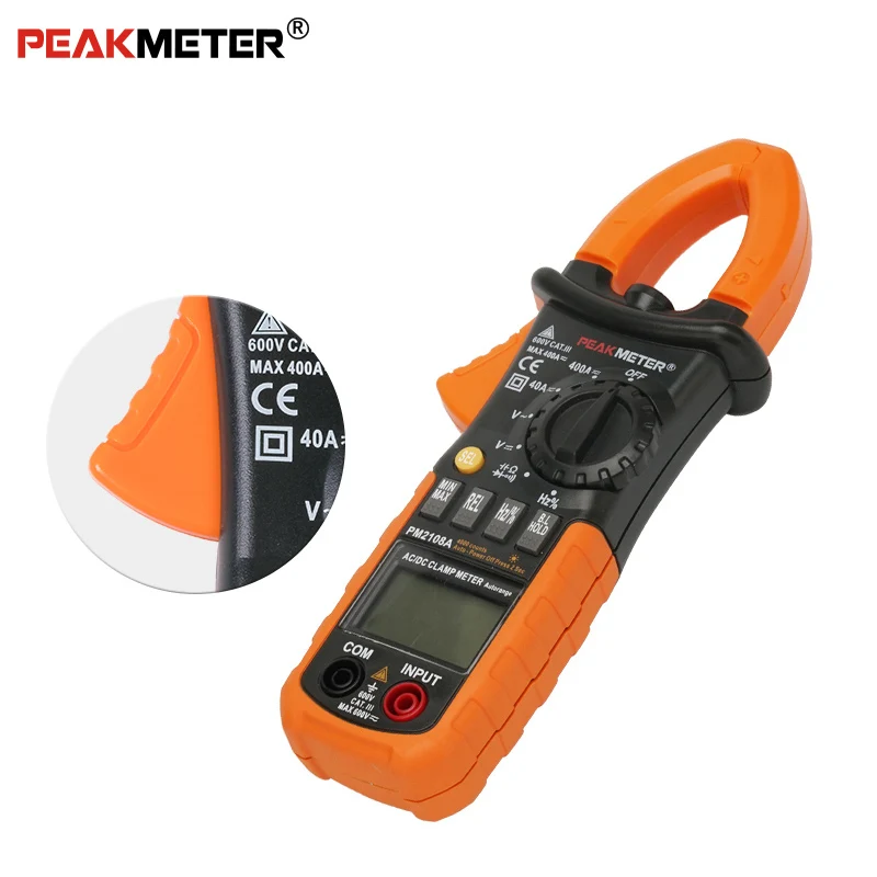 PEAKMETER PM2108A цифровой измеритель напряжения переменного тока постоянного 4000